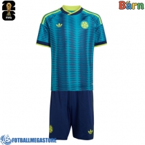Fotballdrakt Barn Colombia Bortedraktsett VM 2026 Kortermet (+ Korte bukser)